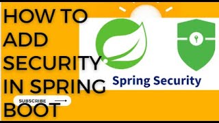 Spring Security How to add Spring Security  Basic Authentication and Authorization on spring boot [upl. by Enerod95]