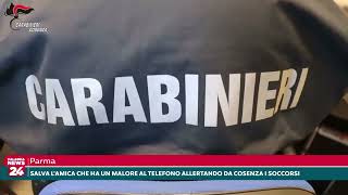 Parma salva lamica che ha un malore al telefono allertando da Cosenza i soccorsi [upl. by Maggio]