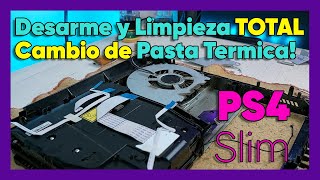 Cómo Desarmar y Limpiar tu PS4 Slim  Cambio de Pasta Térmica 🎮🛠️ Más Rendimiento en Play 4 🚀 [upl. by Arda]