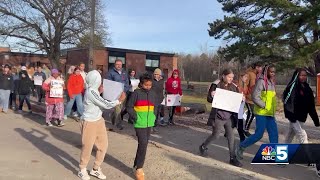 Vermont students walk in honor of Ruby Bridges [upl. by Ennaeerb]