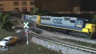 CSX in HO Scale [upl. by Shreve629]