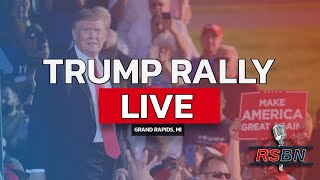 LIVE President Trump Holds Final 2024 Campaign Rally in Grand Rapids MI  11424 [upl. by Noby]