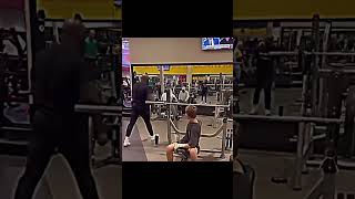 Guy steels kids weights and a gym bro helps him out [upl. by Bastien353]