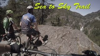 Mountain Biking Whistler BC  Sea to Sky Trail [upl. by Kristofer]