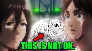 The Saddest Attack on Titan Moment in History  Erens Titan Rumbling  AOT Chapter 134 Review [upl. by Shieh]