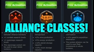 OGame New Alliance Class Update Benefits From The Trader Class [upl. by Sotsirhc]