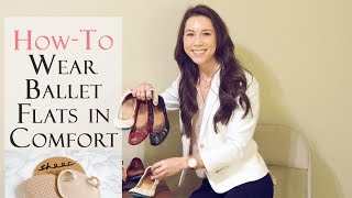 How to Wear Ballet Flats Comfortably all day long  Tieks Ballet Flats Review Series [upl. by Miko997]