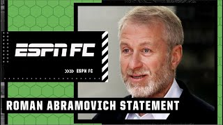 Julien Laurens calls for UEFA to lead by example amp addresses Roman Abramovich’s statement  ESPN FC [upl. by Barna]