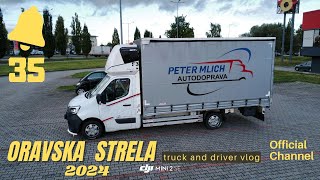 Práce DODÁVKÁŘE Východní Slovensko  Michalovce Snina PŘEDJELY MNE KOMBAJNY Truck vlog 2024 [upl. by Quent]