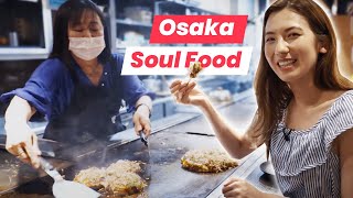 How Okonomiyaki is Made at One of Osaka’s Top Okonomiyaki Restaurants [upl. by Naji492]