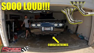 C5 Corvette Exhaust How To  Speed Engineering Header Install [upl. by Anibla730]