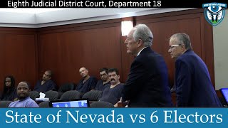 The State of Nevada vs Six Electors December 18 2023 [upl. by Anawal]