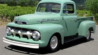 Beautifully Restored 1951 Ford F1 Pickup [upl. by Beauvais]