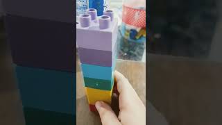 I made numberblocks 7 made out of lego [upl. by Neiman]