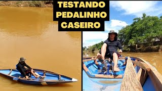 PEDALINHO NA CANOA DE BOMBONA TESTE FINAL [upl. by Harima548]