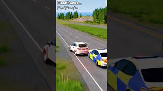 Ford Fiesta Police Chase crash Flashbacks🚔🚨 [upl. by Kcirddahc]