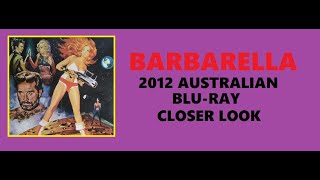 Jane Fonda Barbarella 1968 2012 Australian Blu Ray Closer Look [upl. by Tterrej516]