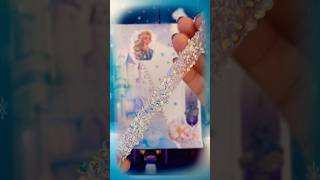 ASMR DISNEY Scrapbooking FROZEN ELSA asmr journal scrapbooking disneyfrozen [upl. by Bred]