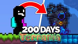 I Spent 200 Days in the Calamity Mod on Terraria [upl. by Aleunamme]