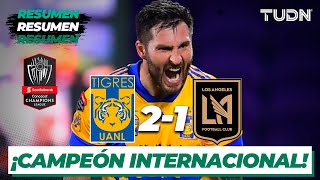 Resumen y goles  Tigres 21 LAFC  Gran Final  CONCACAF Champions 202021  TUDN [upl. by Alyn]