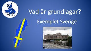 Vad är Sveriges grundlagar Samhäll [upl. by Nayrbo]