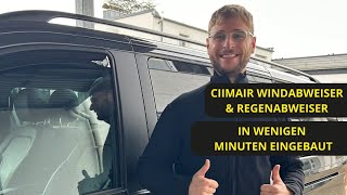 Climair Windabweiser für viele Fahrzeugmarken  jetzt im windesa Onlineshop [upl. by Demmer]