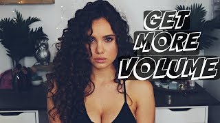 How To Get Volume in Your Curly Hair [upl. by Darlene596]