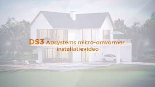 DS3 Apsystems microomvormer Installatievideo [upl. by Adieno]