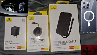 Baseus 30W Charger Retractable Cable and 10000mAH 30Watt Charging Brick Review  HollywoodShono [upl. by Mindy864]