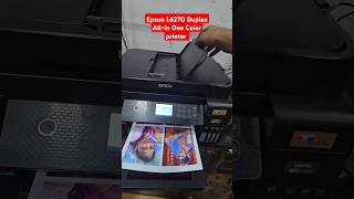 Epson L6270 Duplex Allin One Color printer Speed Test print printersupport [upl. by Avner]