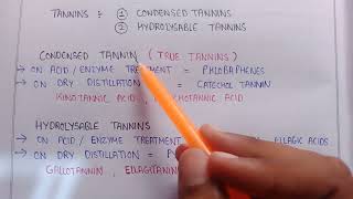 What are tannins  difference between condensed tannins and hydrolysable tannins [upl. by Savil]