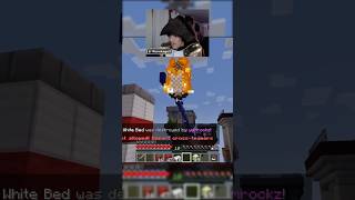 100 IQ PLAY Minecraft Bed Wars minecraftgaming minecraft caseoh [upl. by Lienad]