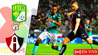 León vs Atlas en vivo  LIGA MXAPERTURA Jornada 13 [upl. by Enyal]