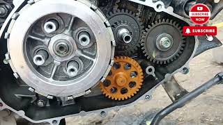 How To Change Bajaj NS125 BS6 Timing Chain amp Clatuch Plate BajajNS125 Timing Information In Hindi [upl. by Ahsotan20]