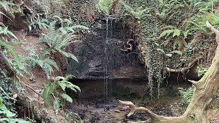 Visiting Bierley Waterfall Wydcombe Isle of Wight September 2022 [upl. by Ydnelg]