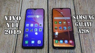 Vivo Y11 2019 vs Samsung Galaxy A20s  SpeedTest and Camera comparison [upl. by Acinet952]