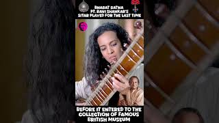 RAVI SHANKARs Sitar played for the last time by his daughter Anoushka Shankar sitar ravishankar [upl. by Oler]