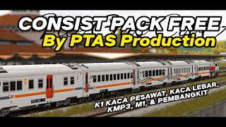 SHARE  REVIEW Addons K1 K3 KMP3 amp Pembangkit by PTAS Production  share Addons gerbong terbaru [upl. by Rhee]