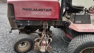 GovDeals Reelmaster 6500D mower [upl. by Lirrad]