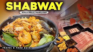 UNLIMITED SEAFOOD HOTPOT N GRILL in SHABWAY 😍🤤  Ayala Malls Manila Bay  4K Food and Travel Guide [upl. by Lew]