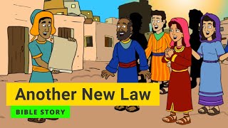 Bible story quotAnother New Lawquot  Primary Year C Quarter 2 Episode 8  Gracelink [upl. by Mozza]