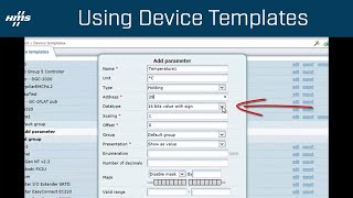 Using Device Templates in Netbiter Argos [upl. by Eentirb]