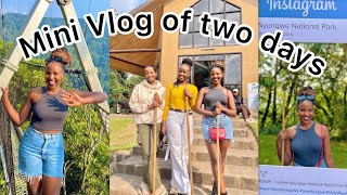 Vlog Trip outside Kigali NYUNGWE NATIONAL PARK  family and friends dinner [upl. by Elletnuahs]