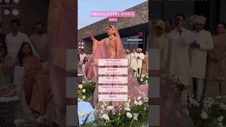 Bride Entry Songs💞 bridetobe brideentry brideentrysong indianwedding wedding weddingplanner [upl. by Lashar]