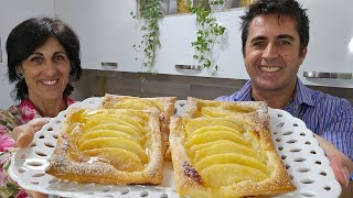 Sfogliatine di mele e marmellata  Ricetta [upl. by Nomad]