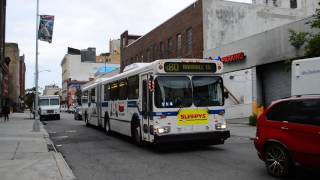 MTA New York City Bus 2000 New Flyer D60HF 1001  ex5355  On The x80  124th Street amp 3rd Avenue [upl. by Bibbie]