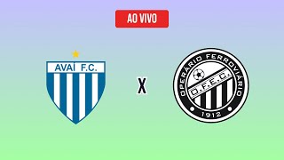 AVAÍ X OPERÁRIO  AO VIVO COM IMAGENS  BRASILEIRÃO SÉRIE B [upl. by Jepum]