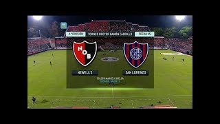 san lorenzo vs newells en vivo [upl. by Silvester]