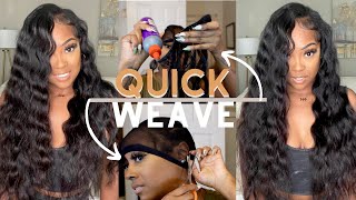 Flawless Side Part Quick Weave tutorial Beginners StepbyStep Guide ft Beauty Forever Hair [upl. by Duck347]