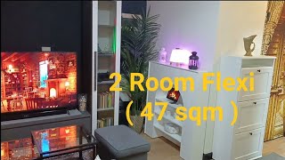 HDB BTO 2 Room Flexi 47sqm for My Retirement 😂😀😆😅 [upl. by Eintirb]